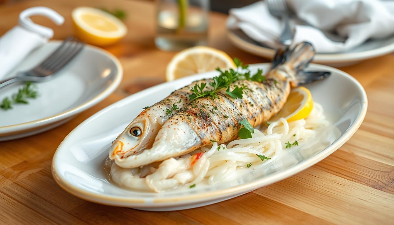 Fresh seasonal cooking dish